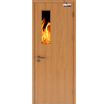 Cửa gỗ chống cháy PM 166